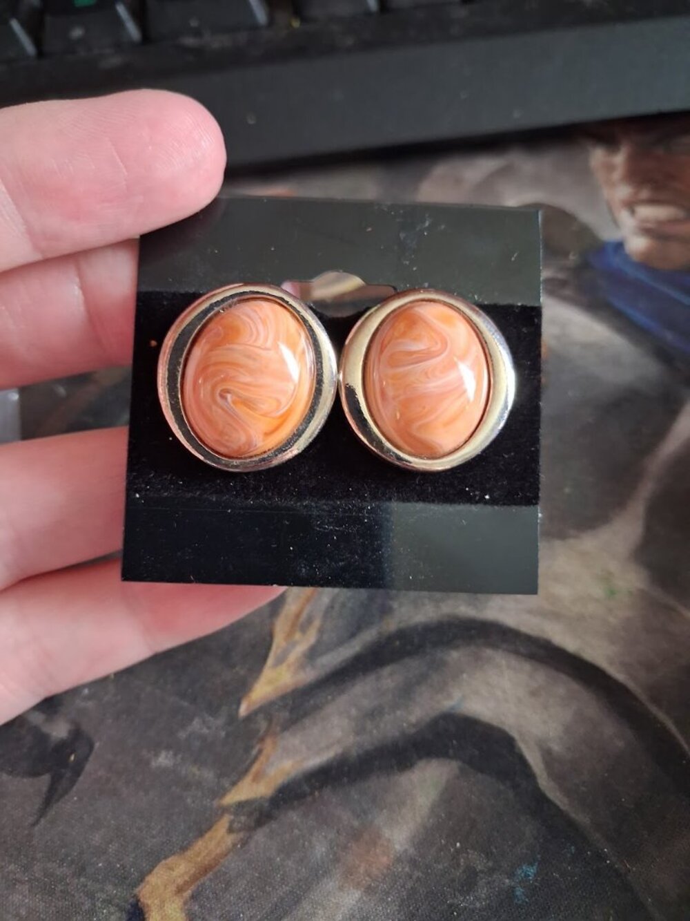 Unique stud earrings